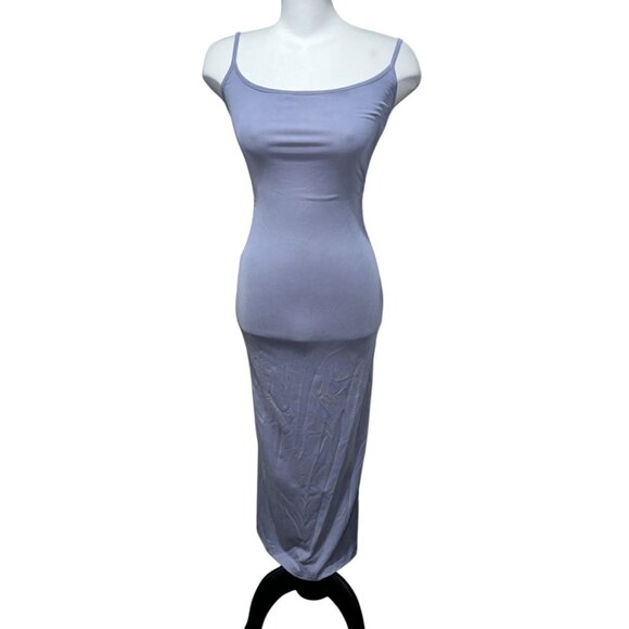 OGL Sustainable Maxi Dress With Adjustable Straps XS Lavender Cut-Out Back Desig - Picture 2 of 14